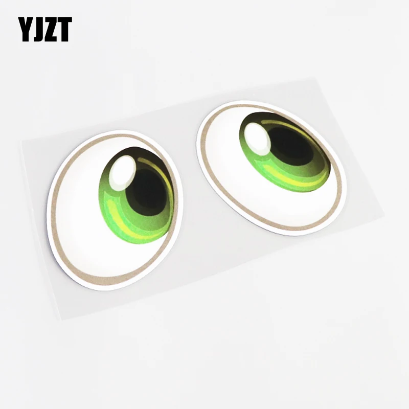 

YJZT 14.8CM*8CM Funny Animal Eye High-quality Car Sticker PVC Waterproof Decal 13-0489