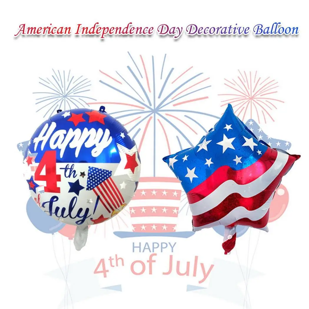 Американский День Независимости украшения шар Многоцветный вечерние