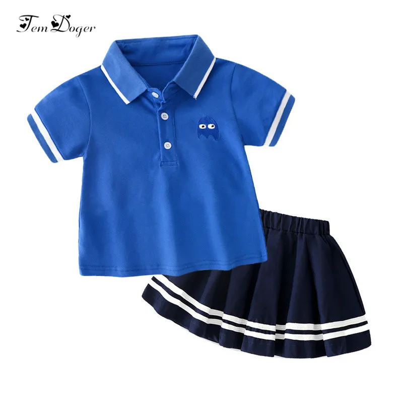 Комплект одежды для девочек Tem Doger 2017 летний детский комплект из 2 предметов
