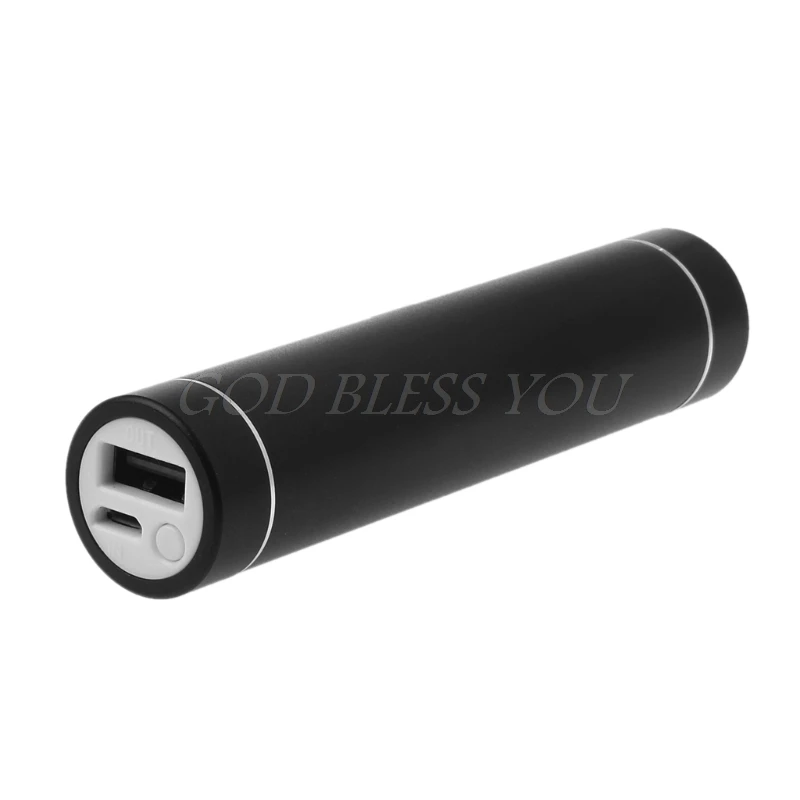 USB порт 1x18650 аккумулятор DIY держатель Чехол с внешним аккумулятором 3 режима