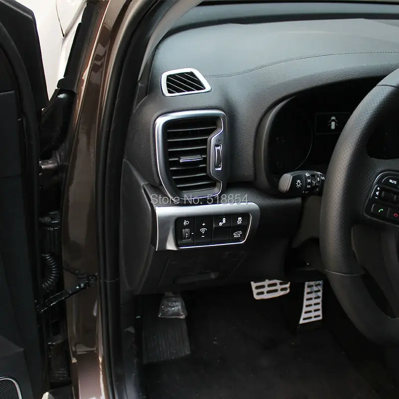 Подходит для 2016 2017 KIA SPORTAGE QL головной свет лампы переключатель панели Интерьер