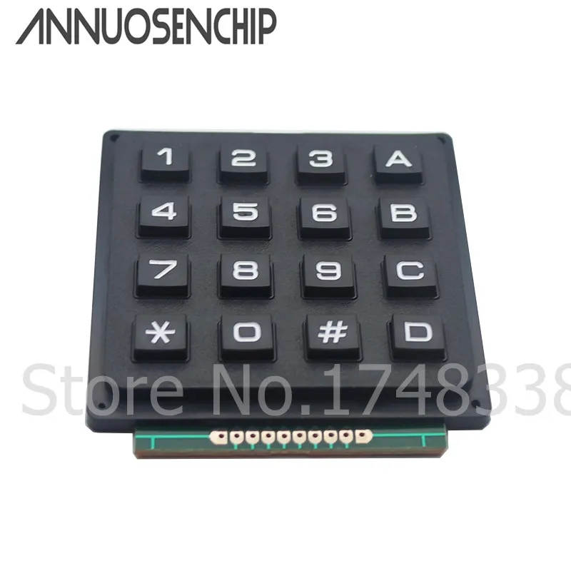 Матричный модуль клавиатуры 4x4 используется ключ PIC AVR Stamp Sml 4*4 пластиковый