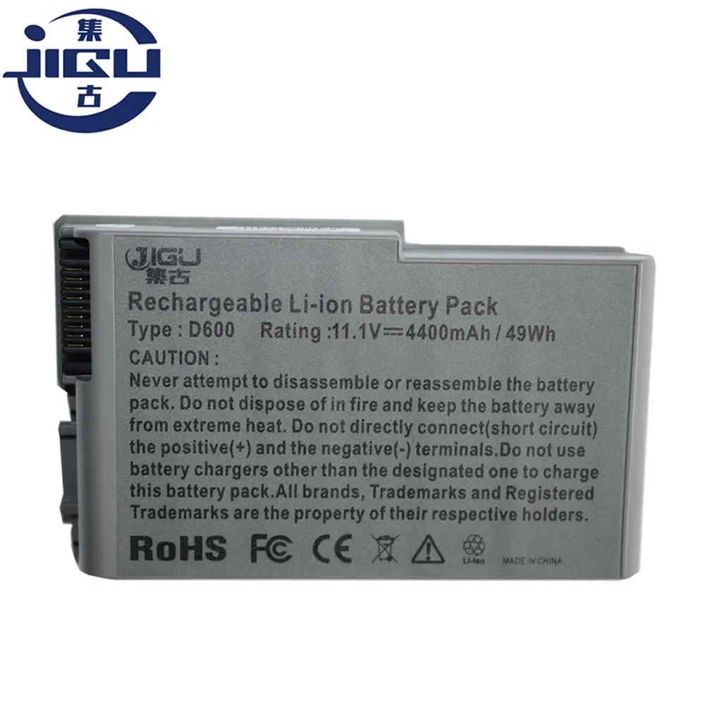 Новый аккумулятор JIGU для ноутбука Dell Latitude D500 D505 D510 D520 D600 D610 D530 Series замена: 4P894 C1295