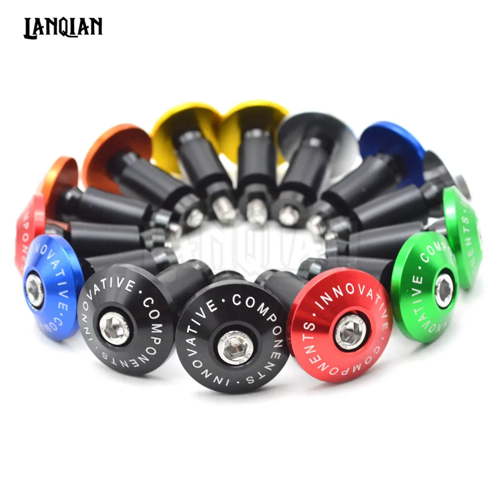 Мотоциклетные ручки 7/8 дюйма наконечники для руля колпачок с антивибрационным