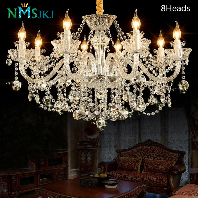 Европейский Стиль K9 хрустальная люстра светильник класса люкс Крытый настенный