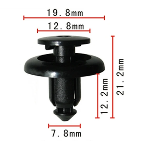 

30x High Quality for Mazda Mud Guard Push-Type Clips Nylon Retainer Fastener BC1D-56-145