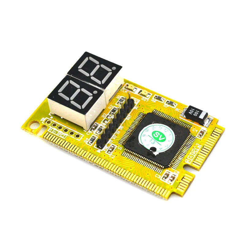 PCI E диагностическая карта Тестовая для ноутбука PCIE двухбитная обнаружения