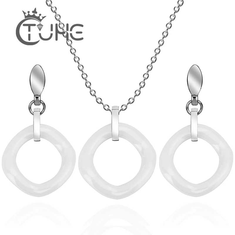 Комплект из колье и серёг с кристаллами|fashion jewelry set|jewelry setsjewelry sets fashion |