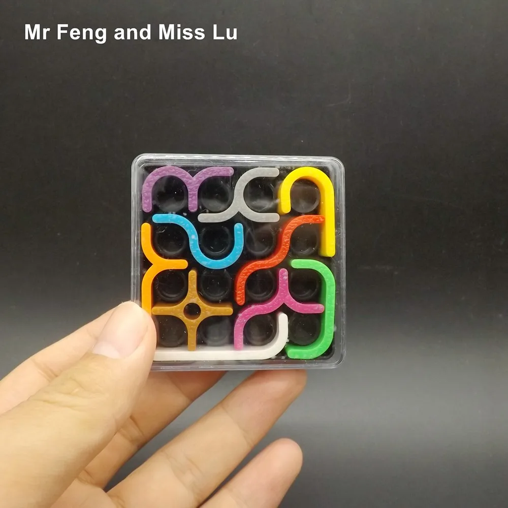 Творческий Ум Игра кривая головоломка игрушка Дети раннего образования