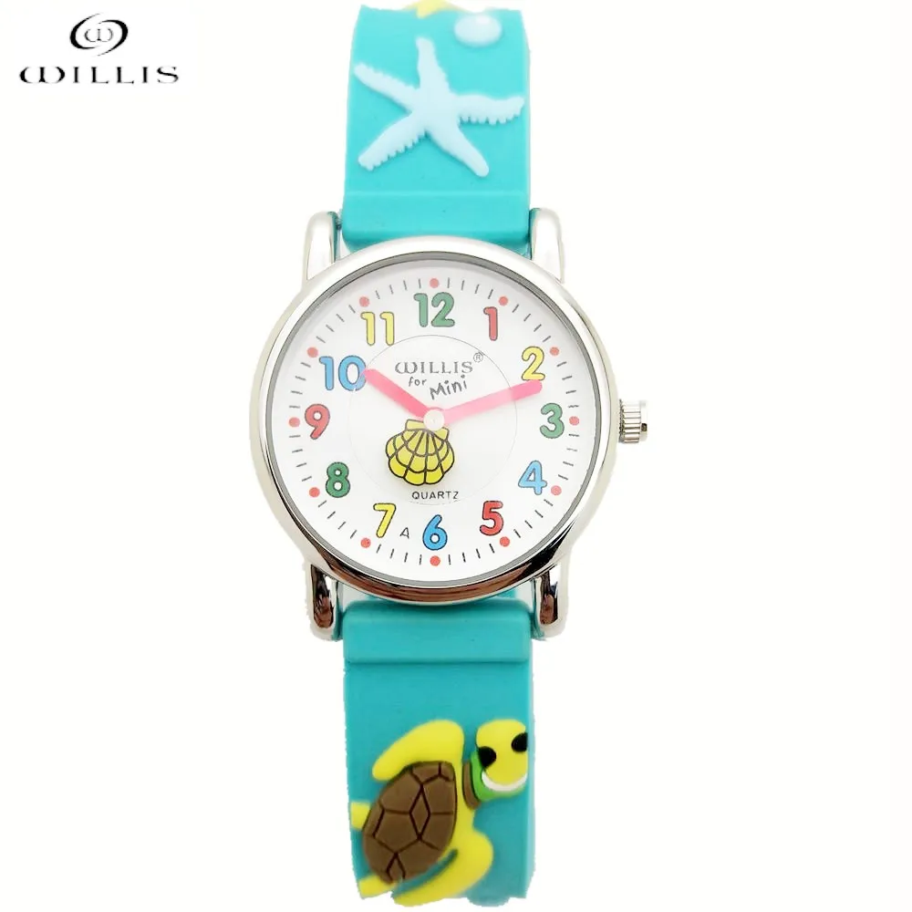 Бренд WILLIS модные детские часы для школьников маленьких мальчиков возраст от 5 до