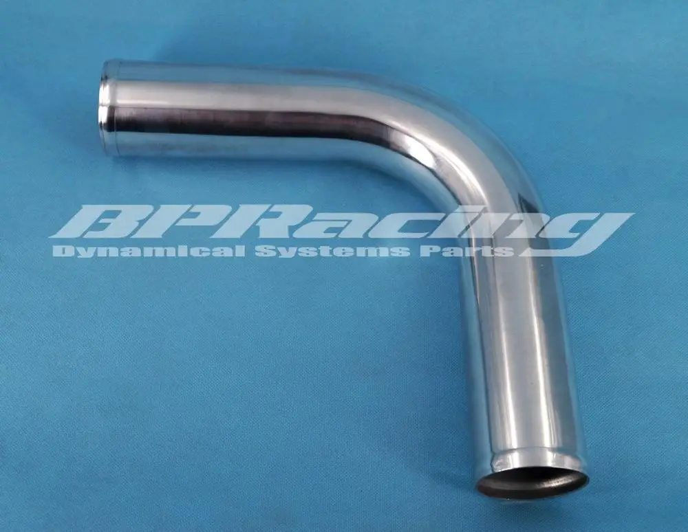 

3" Inch /76mm/90 degree Universal Polished DIY aluminum pipe /Thickness 2mm/intercooler pipe / air intake pipe/ Can be welded