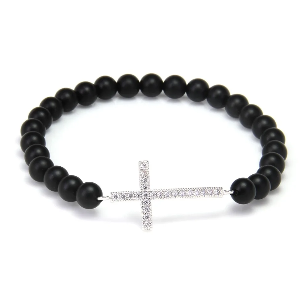 Браслет Томас тигровый глаз Ювелирное Украшение с бусинами из лазурита черный