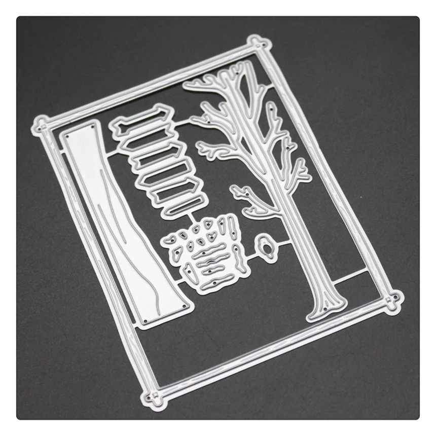 YINISE металлические режущие штампы для трафареты скрапбукинга направление