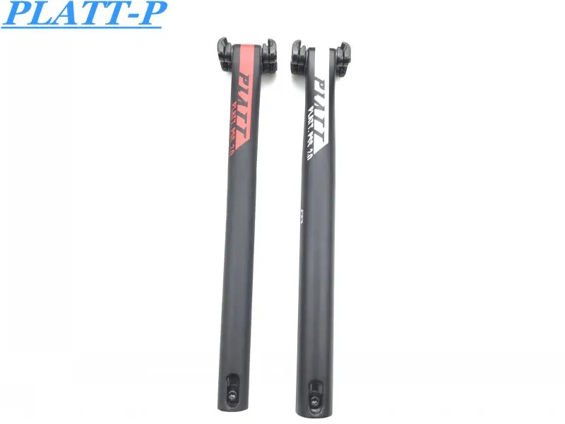

NEW PLATT-P MTB Bike Carbon seatpost for road cycling 27.2 / 31.6 * 330mm seatpost Matte Black,White