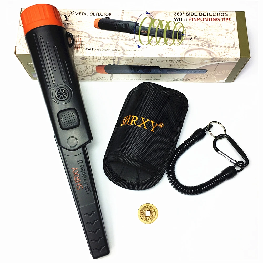upgrade Metal Detector pointer Pro Pinpoint GP-pointerII waterproof Hand Held Metal Detector with Bracelet