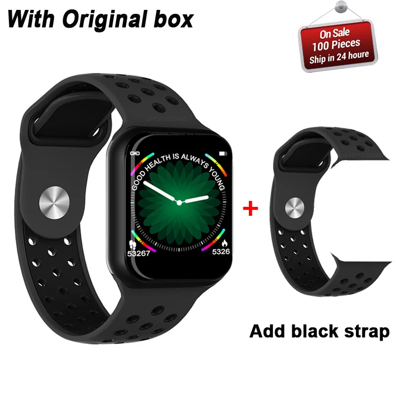 Add 1 strap Новейший смарт-браслет F8 с Bluetooth, пульсометром, смарт-браслет, 1,3 дюймовый экран, расстояние шагов, калории, спортивные наручные часы - Цвет: Add 1 strap