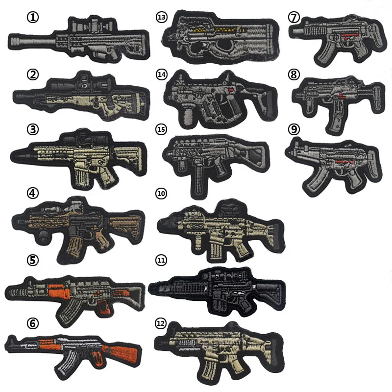 Высокое качество 100% вышитые повязки тактические заплатки медаль Черная белка