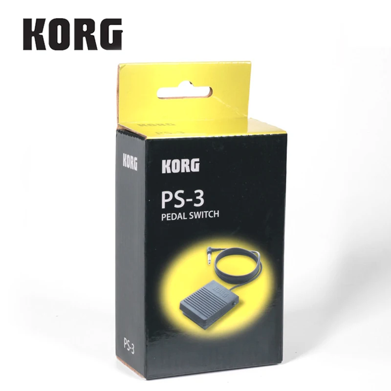 Korg PS 3 / 1 один мгновенный Педальный переключатель для миди клавиатуры синтезаторы