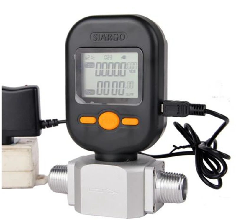 Портативный дизайнерский расходомер MF5712 цифровой для газа воздуха азота