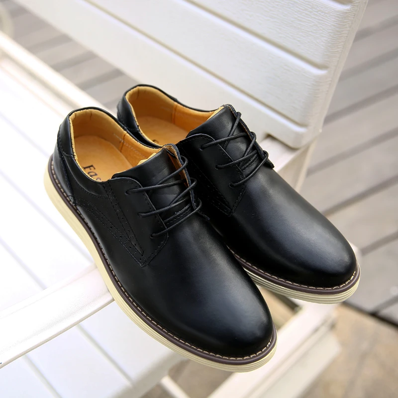 Новинка Красивая зимняя обувь Мужская повседневная Низкая на плоской подошве со