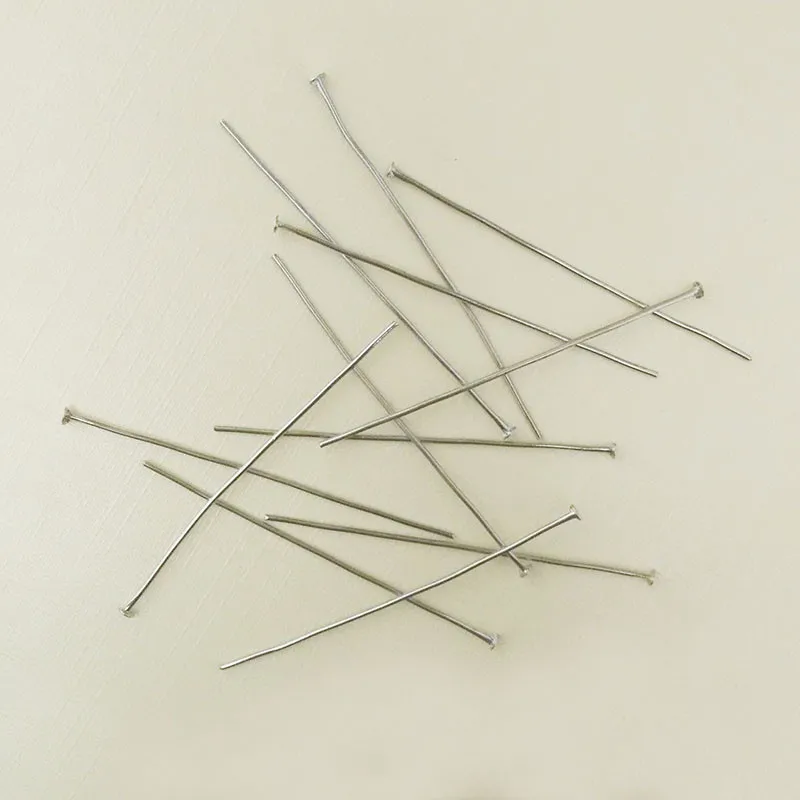 200 шт. золотые серебряные бронзовые металлические плоские иглы для изготовления