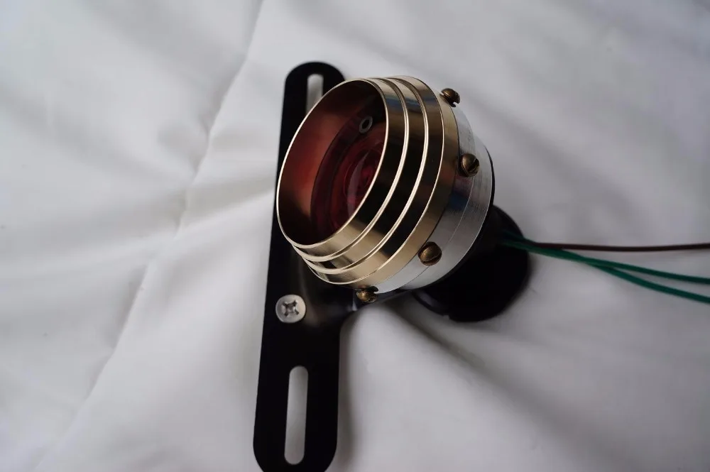 Бесплатная доставка цилиндрический задний фонарь красного цвета/светодиодный