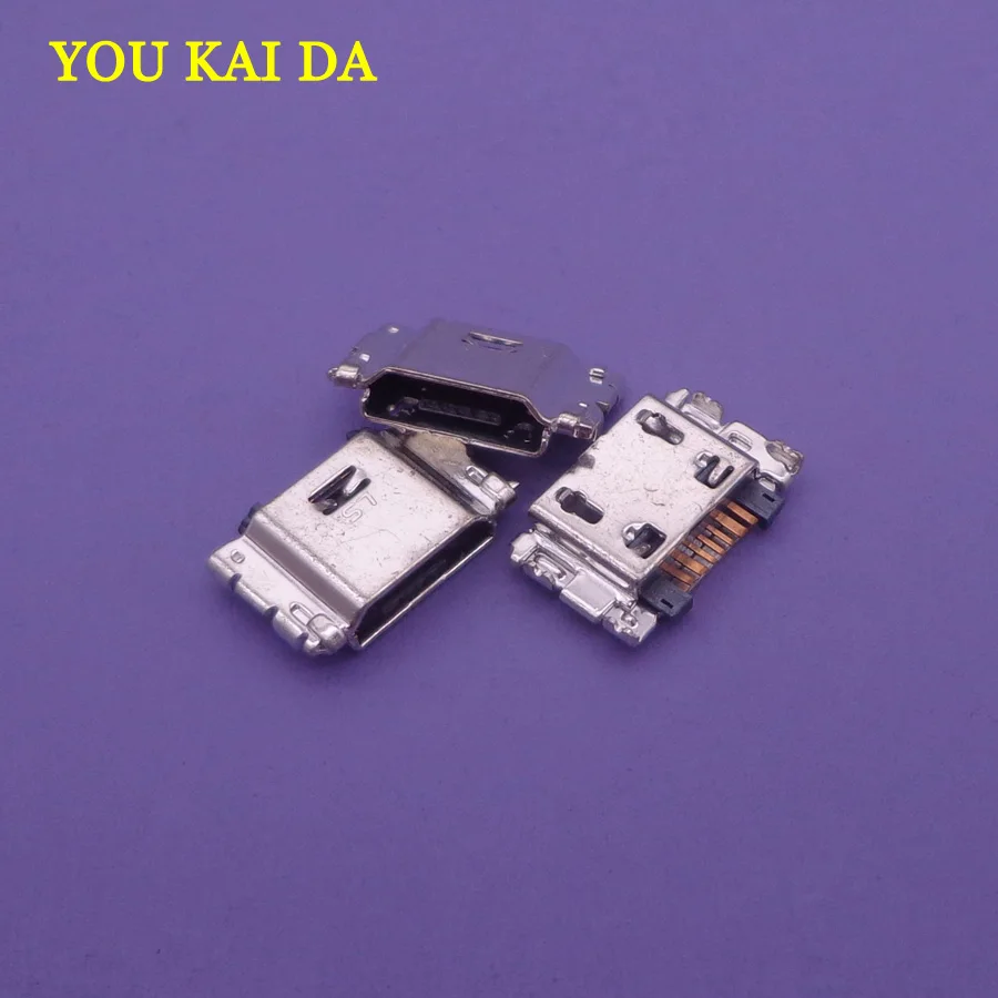 100 шт./лот Micro USB разъем для подключения зарядного порта Samsung J5 SM-J500 J1 SM-J100 J100 J500 J5008