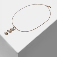amorita boutique rotating pearl pendant design fashion necklace