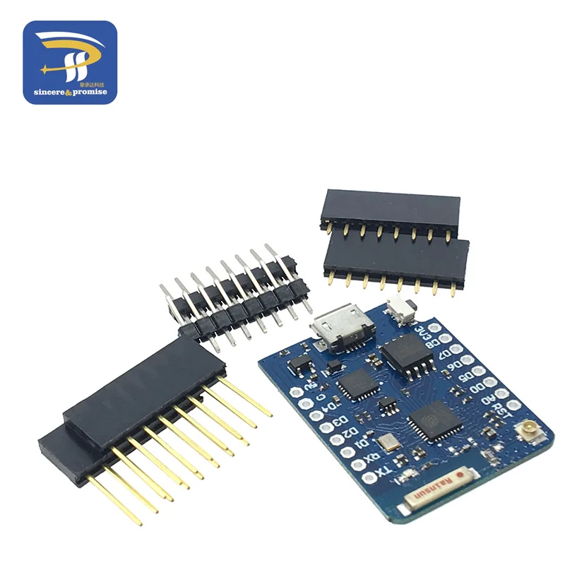 WEMOS D1 Mini Pro 16 м байт внешняя антенна разъем NodeMCU на основе ESP8266 ESP-8266EX CP2104 WIFI макетная плата Micro USB