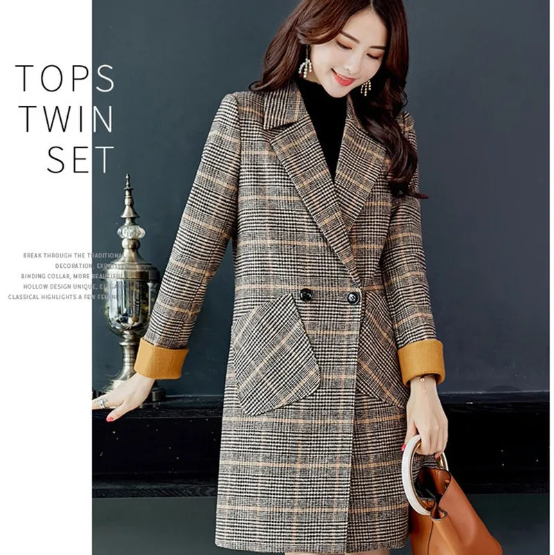 Весенний костюм 2019 новая женская одежда пальто с сотнями волос длинное