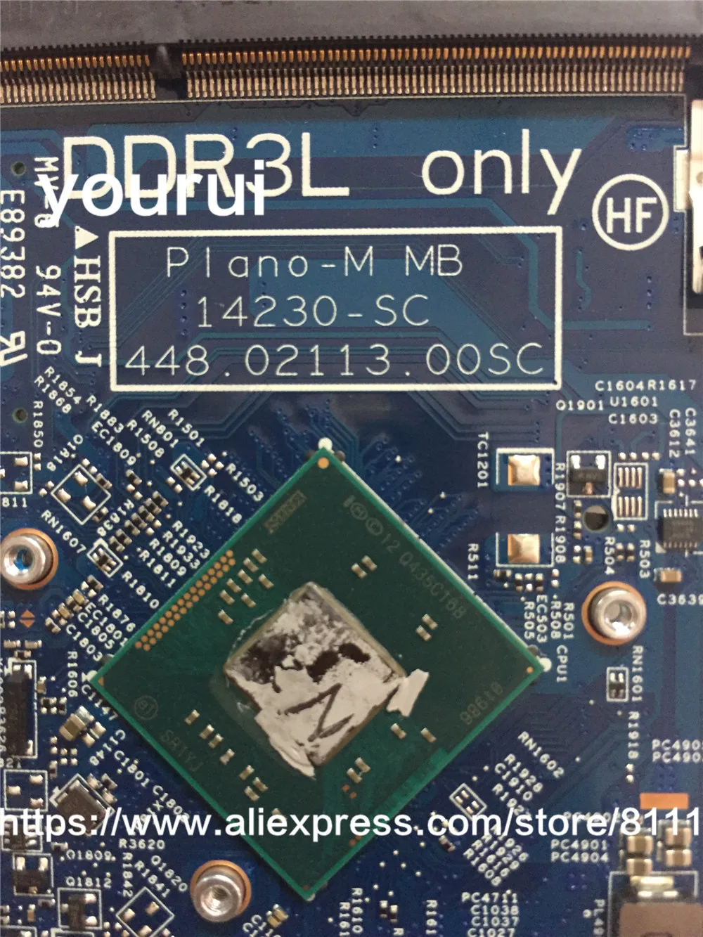 Yourui для Latitude 3150 материнская плата 14230 SC 448.02113.00SC 101D16 3520 3531 с N2840 U|Органайзеры