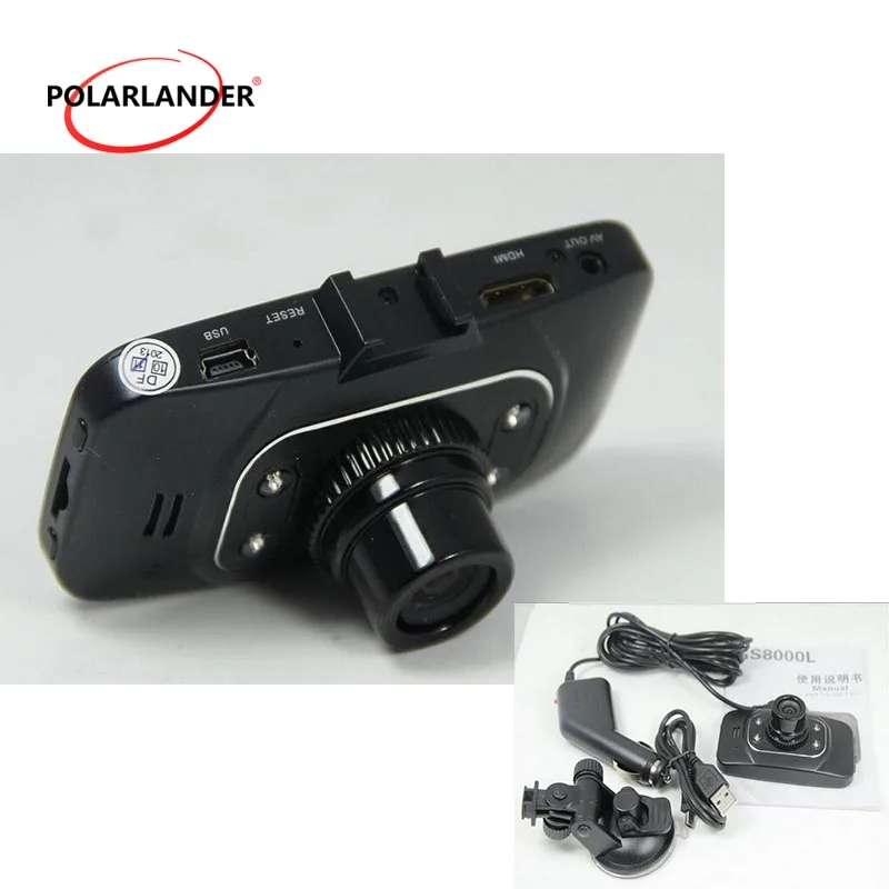 factory price 2.7 inch LCD screen Mini Car DVR Camera Full HD Recorder Video Registrator Night Vision Light Dash Cam GS8000 | Автомобили и
