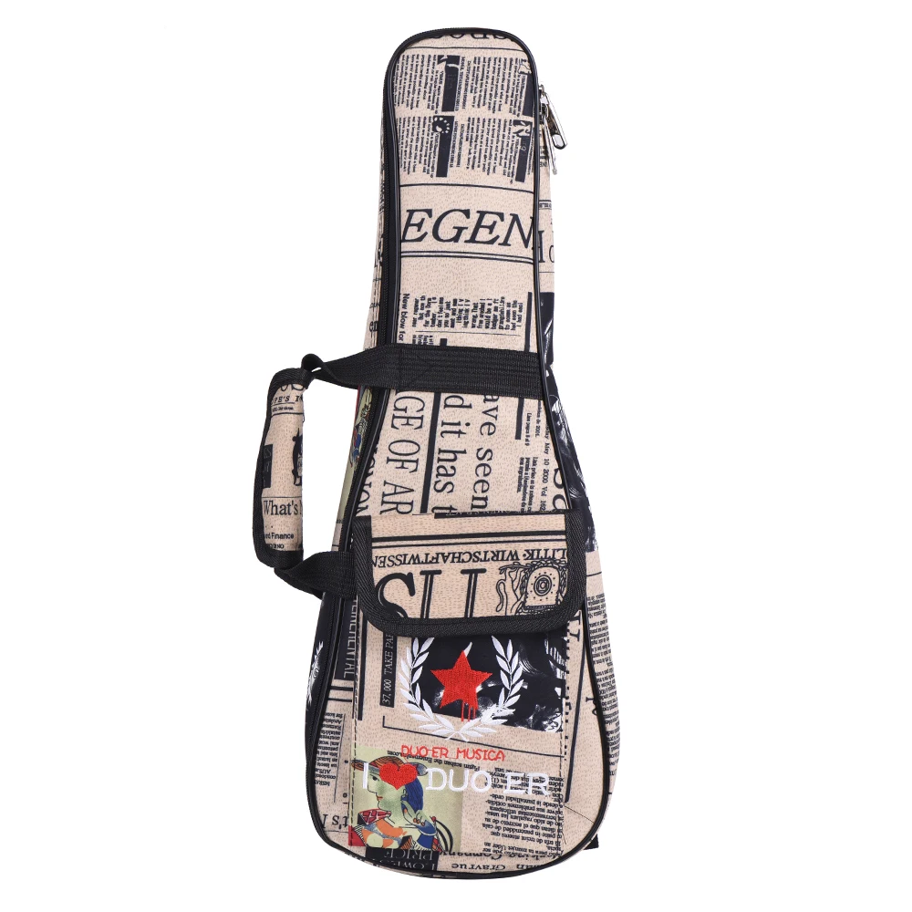 Сумка Ukelele высокого качества 21 дюйм/24 дюйм Gig чехол Оксфордский бумажный рюкзак с