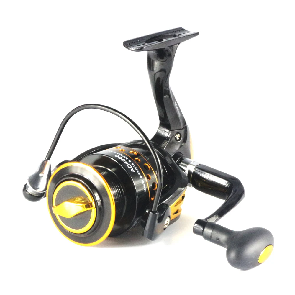Новый AD2000 9000 серии Спиннинг с металлической шпулей катушка Рыбная соленая вода