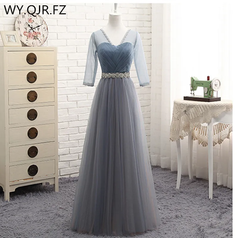 YYMY01V # V воротник со шнуровкой украшение из смолы короткое платье средней длины