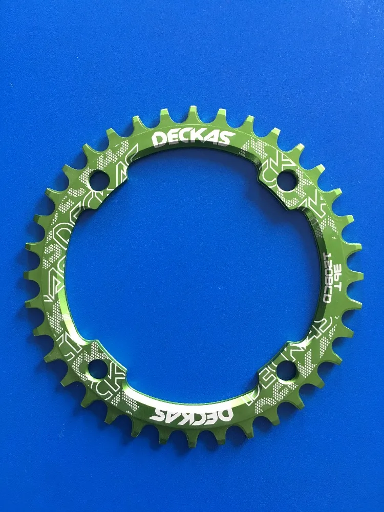 DECKAS круглая велосипедная звезда 120bcd с узкими широкими зубьями|narrow wide|narrow wide