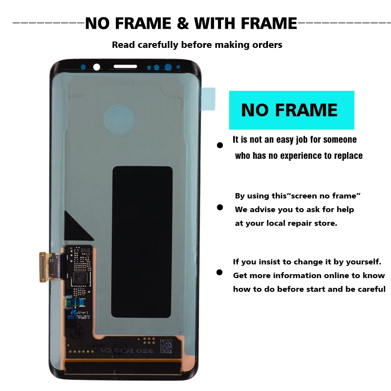 Супер AMOLED Замена для SAMSUNG Galaxy S9 lcd сенсорный экран дигитайзер с рамкой S9 Plus lcd G960 G965 с рамкой