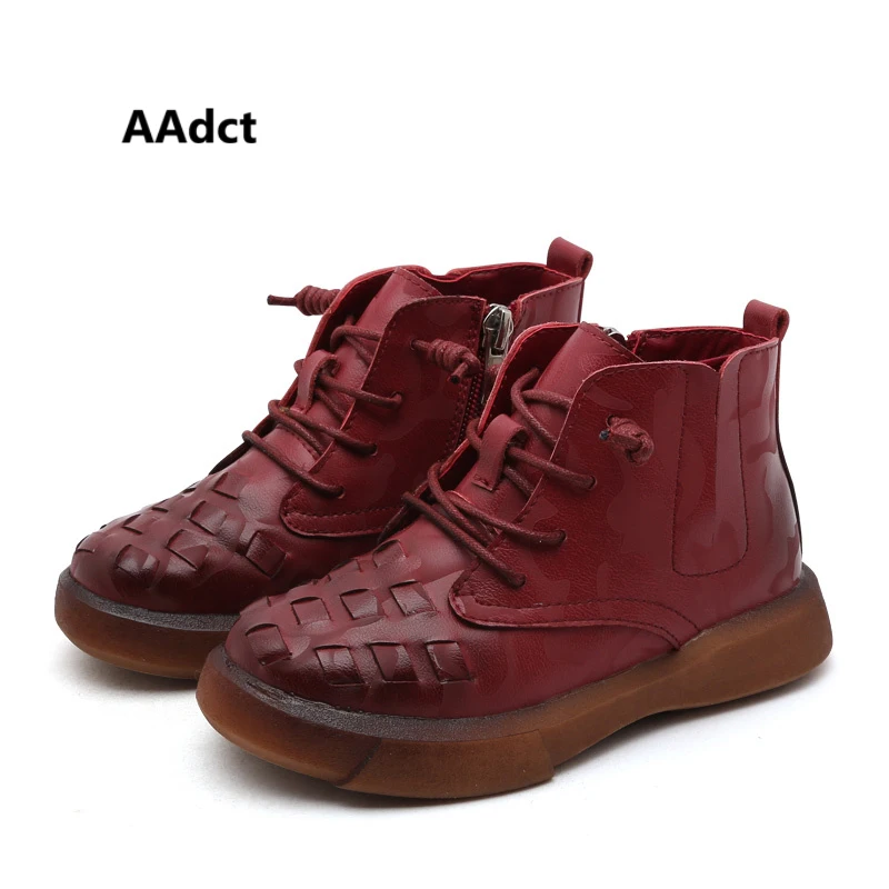 Фото AAdct Cotton martin kids boots 2018 Winter warm fashion for boys and girls Soft bottom children short Детская одежда и обувь AAdct Cotton martin kids boots 2018 Winter warm fashion for boys and girls Soft bottom children short Детская одежда и обувь