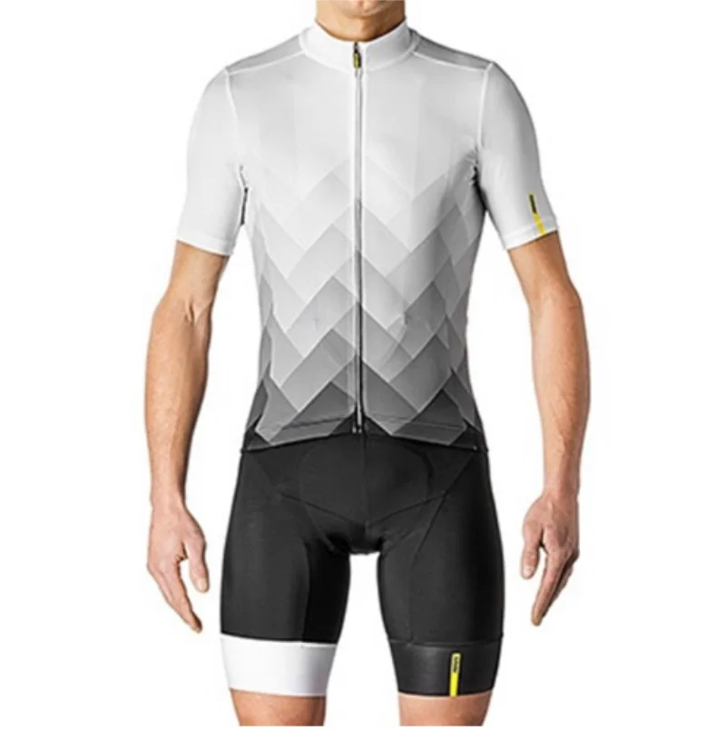 Mavic 2019 Pro team велосипедная майка с коротким рукавом комплект велосипедной одежды