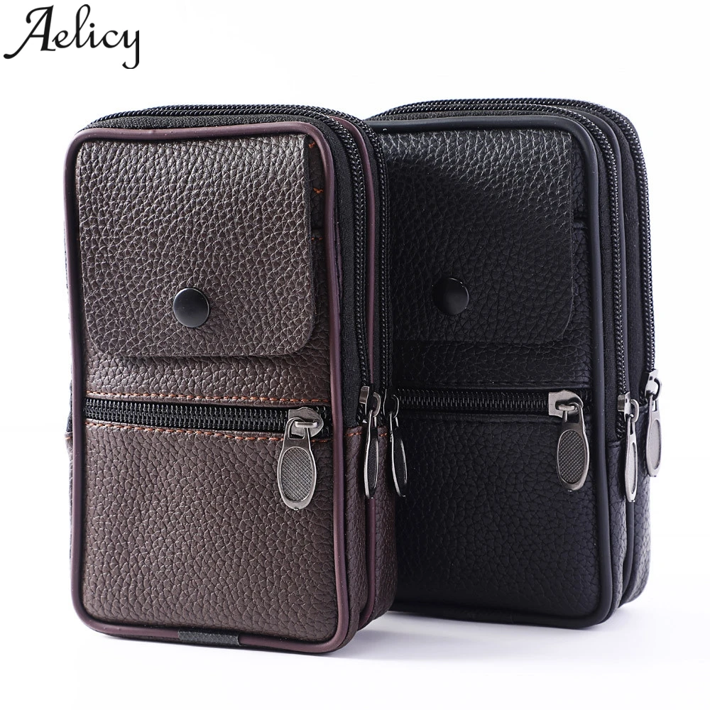 Aelicy 2019 винтажные женские и мужские бумажники из натуральной кожи держатель для
