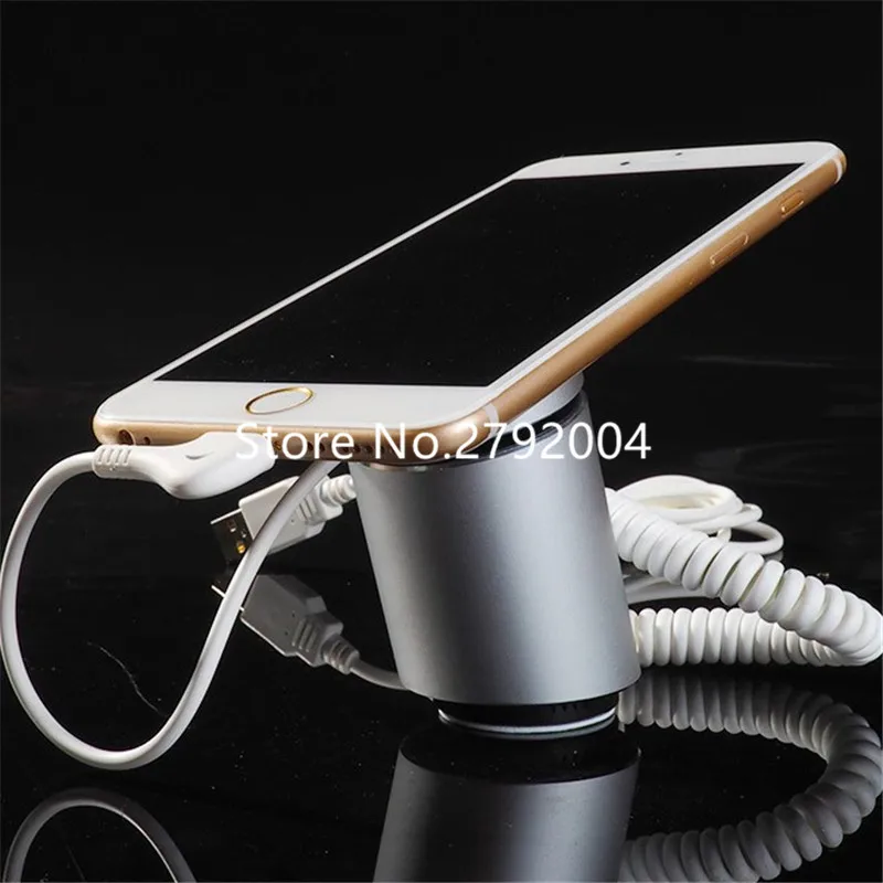 

360 degree rotate mobile tablet security alarm display holder stand for pad and cell phone