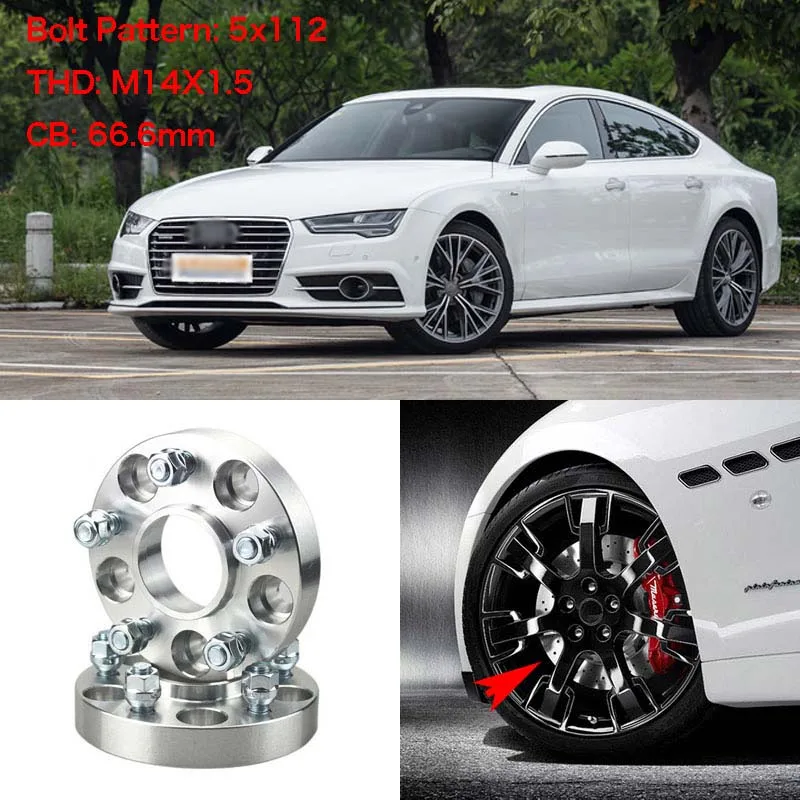 4 шт. колесные распорки для Audi A7 +|lug adapters|adapter audiadapter wheel |