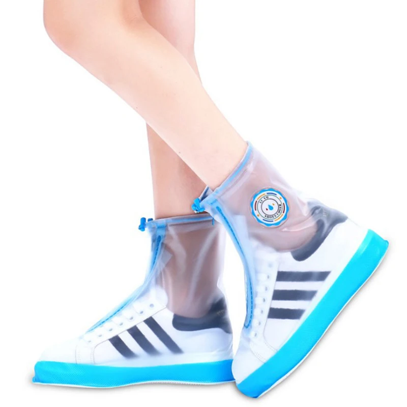 Многоразовые водонепроницаемые бахилы для нескользящей износостойкой обуви