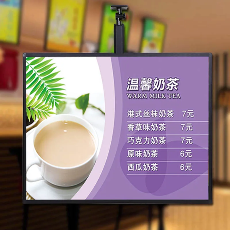 

Wall Mounting Illuminated Poster Display & Light box Menu Boards for Restaurant Take away,Cafe Shops