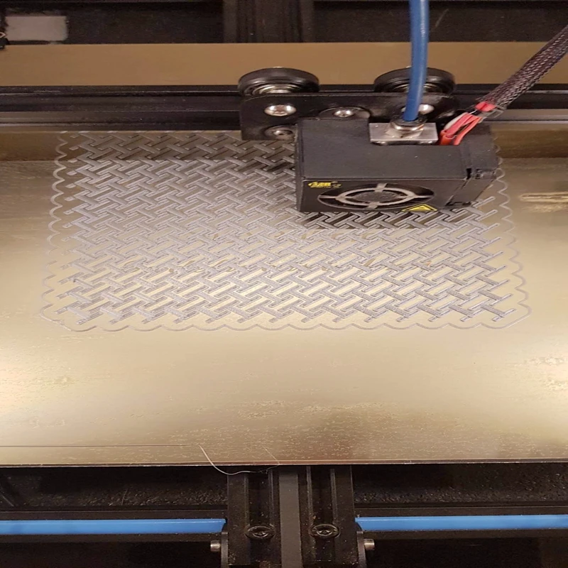 ENERGETIC Upgrade Mk52 Spring Steel Sheet Heated Bed Platform 3D Printer Printing PEI Buidplate 241x254mm for Prusa i3 Mk3 | Компьютеры и