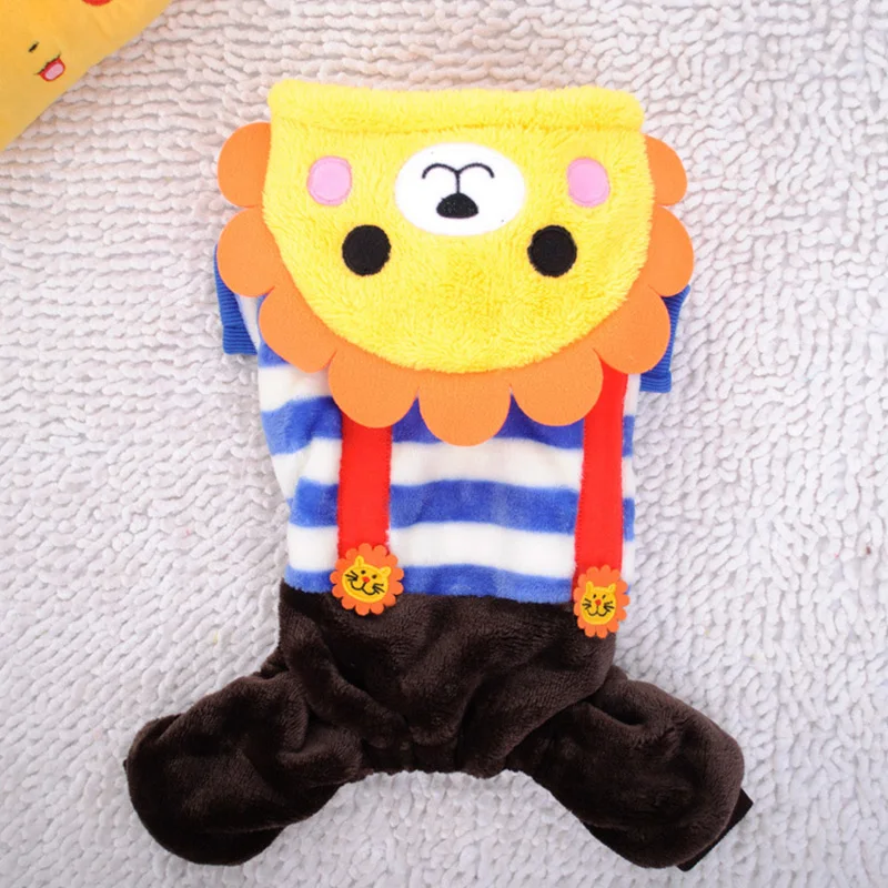 Новая Зимняя одежда для собак Бритни лев биб зимняя тедди милые одежды любимчика