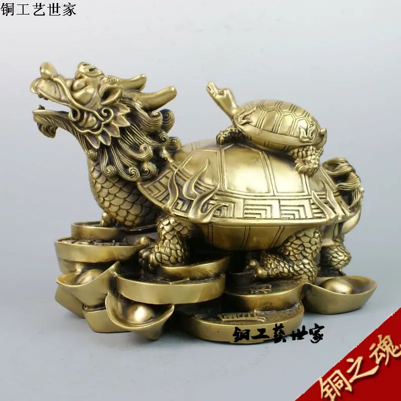 

Bronze Brass CHINESE crafts Copper crafts bibbery turtle copper turtle decoration lucky home accessories