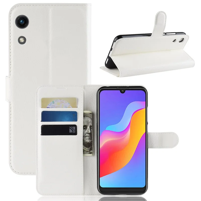 For Huawei Y6 2019 Pro Case Retro Sports Leather Flip Design Wallet Cover practical pro case classic | Мобильные телефоны и