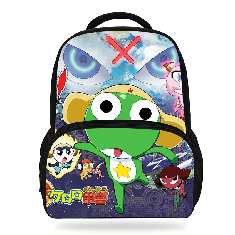 Лидер продаж детский школьный рюкзак популярный с принтом аниме Keroro для