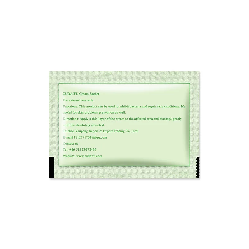 200 pcs Original Zudaifu Body Skin inflammation Problems Cream pouch same effect as tube | Красота и здоровье